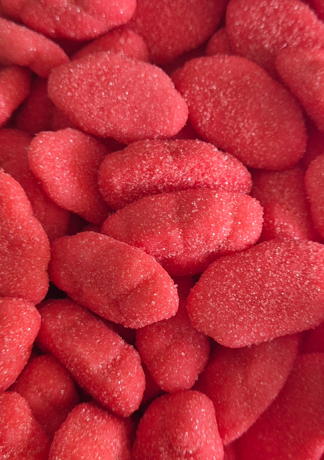 Nuages aérés sucrés Fraise