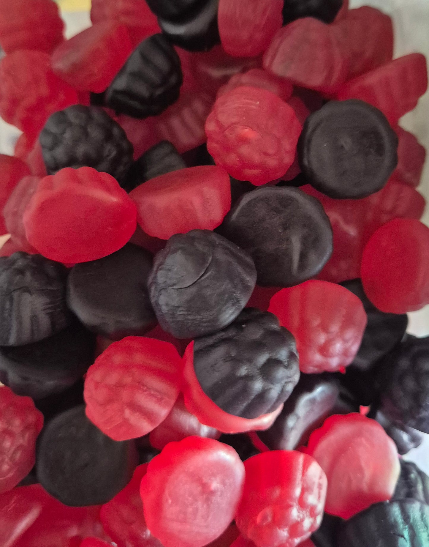 MURE NOIRE ET ROUGE  LISSE