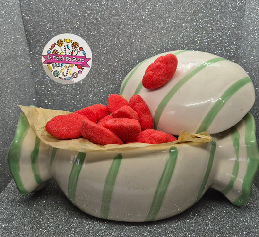 Nuages aérés sucrés Fraise