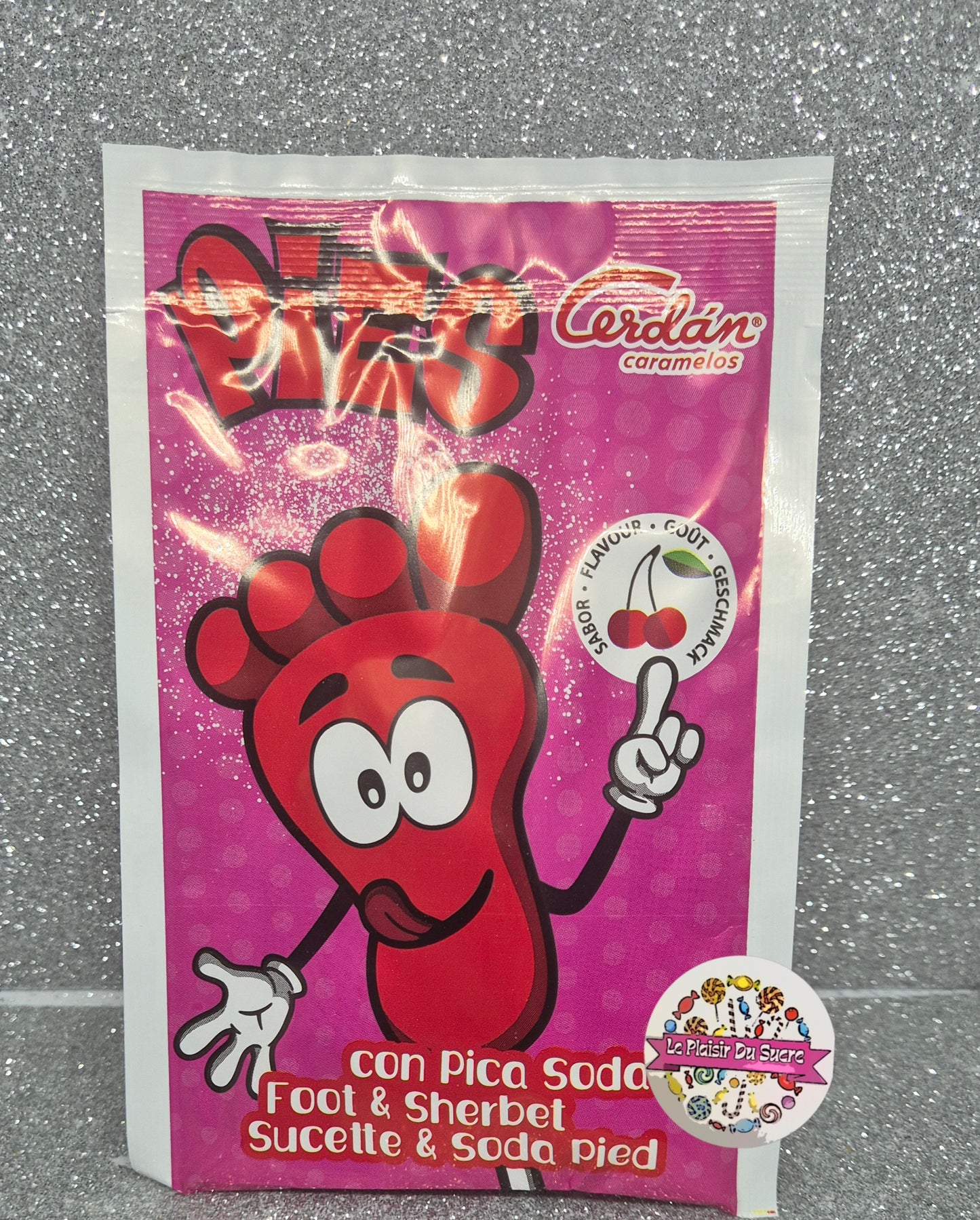 SACHET PIED SODA FRAISE